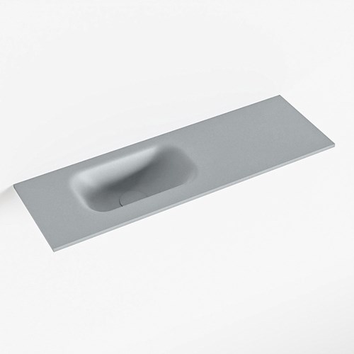EDEN Plata Lavabo encastrado solid surface 70cm. Posición del fregadero Izquierda.