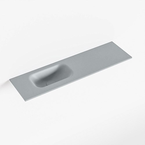 EDEN Plata Lavabo encastrado solid surface 80cm. Posición del fregadero Izquierda.