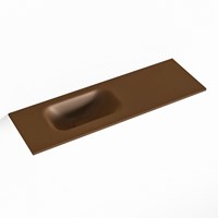 EDEN Rust einbauwaschbecken solid surface (mineralwerkstoff) 71cm. Waschbeckenposition Links.