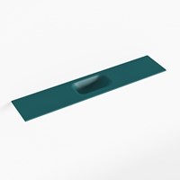 EDEN Smag Lavabo incasso solid surface 110cm. Posizione lavabo Centro.