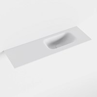 EDEN Talc einbauwaschbecken solid surface (mineralwerkstoff) 71cm. Waschbeckenposition Rechts.