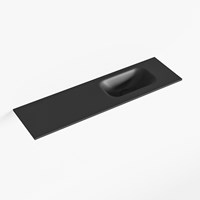 EDEN Urban Lavabo encastrado solid surface 80cm. Posición del fregadero Derecho.