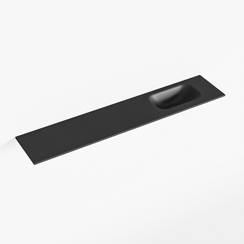 EDEN Urban Inset / Built-in Basin solid surface 110cm. Position basin Right.