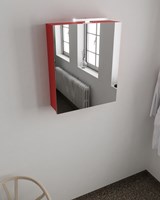 CUBB Spiegelschränke 50x70x16cm color Fire mit 1 tür.-3