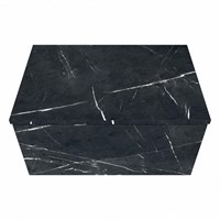 ALAN module meuble bas étroit 1 tiroir 60cm couleur Marquina Mélamine.-2