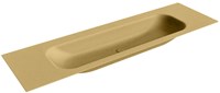 BIG Large Oro Inset / Built-in Basin solid surface 161cm. Position basin Center.