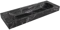 BIG LARGE Lava Wall-Hung Basin solid surface 130cm. Position basin Center rim 12cm.