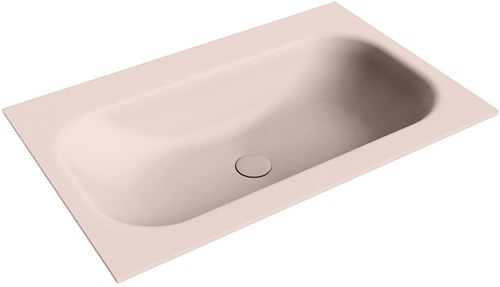 BIG Small Rosee Inset / Built-in Basin solid surface 70cm. Position basin Center.