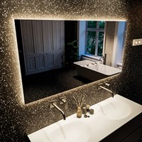 MONDIAZ BRIGHT specchio 70x120cm Rettangolo con illuminazione LED.