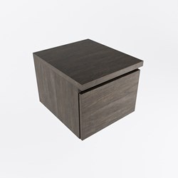BUKLA module with drawer 40cm Dark Brown. Can be combined with the entire BUKLA series.