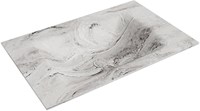 CLOUD Glace Lavabo incasso solid surface 71cm. Posizione lavabo Centro.