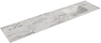 CLOUD Glace Lavabo incasso solid surface 200cm. Posizione lavabo Destra.