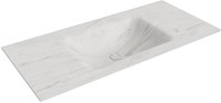 CLOUD Opalo Inset / Built-in Basin solid surface 101cm. Position basin Center.
