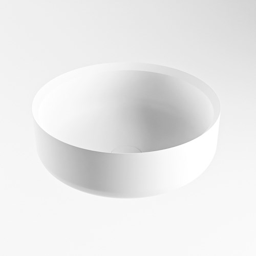 COSS Vasque à poser solid surface 36cm couleur Talc / Talc.-2