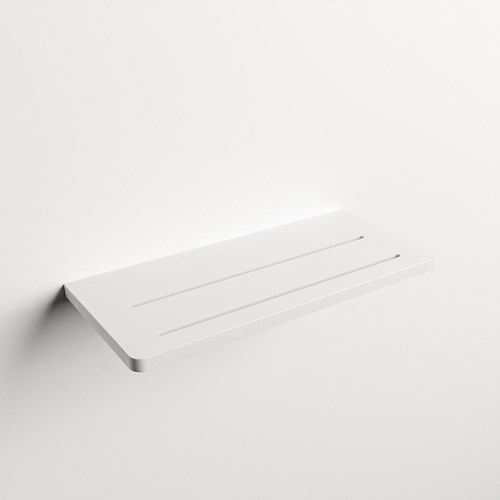 EASY Wandablage 31cm solid surface farbe Talc.-2