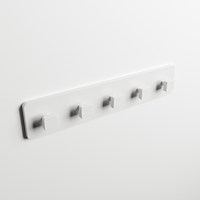 EASY Handtuchhaken 45cm solid surface farbe Talc.-3