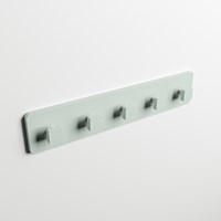 EASY Porte-serviette 45cm solid surface couleur Greey.-3