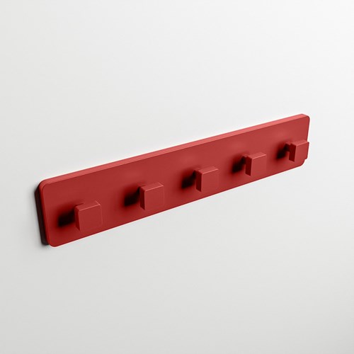 EASY Porte-serviette 45cm solid surface couleur Fire.-3