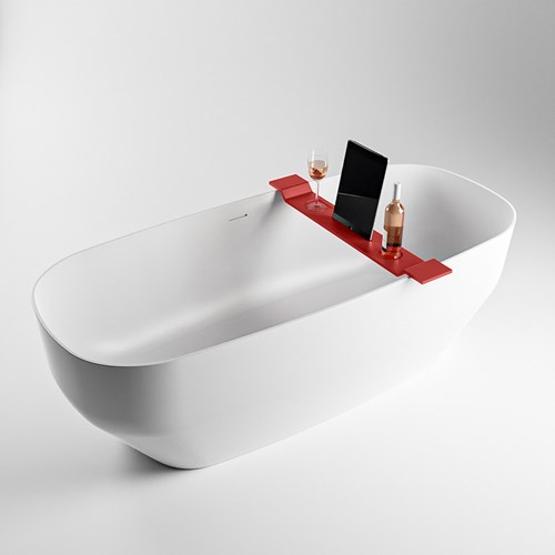 EASY Badewannenablage 86cm solid surface farbe Fire.-2