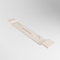 EASY Planche de bain 86cm solid surface couleur Linnen.-3