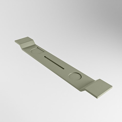 EASY Badplank 86cm solid surface kleur Army-3