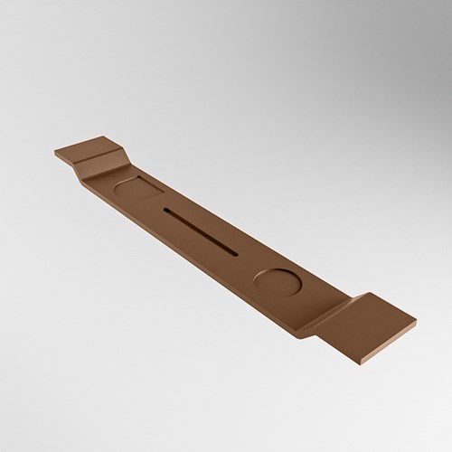 EASY Planche de bain 86cm solid surface couleur Rust.-3