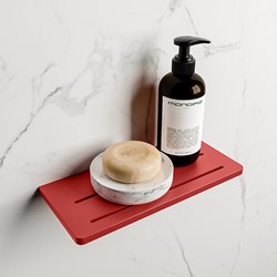EASY Wandablage 31cm solid surface farbe Fire.