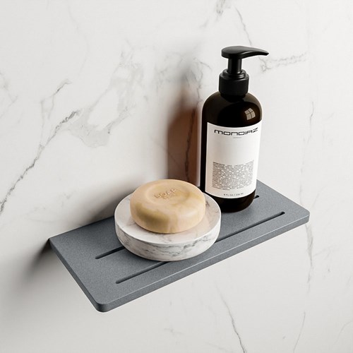 EASY Wandablage 31cm solid surface farbe Plata.