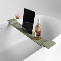 EASY Badewannenablage 86cm solid surface farbe Army.