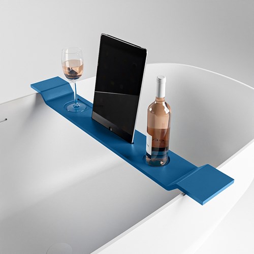 EASY Soporte Tablet de baño 86cm solid surface color Jeans.