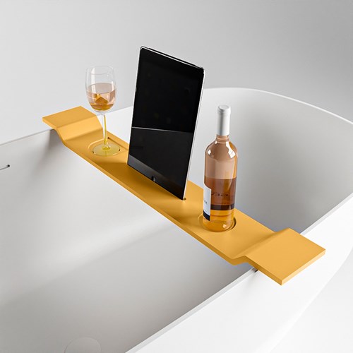 EASY Badplank 86cm solid surface kleur Ocher