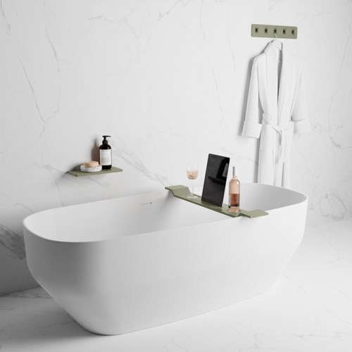 EASY Jabonera 31cm solid surface color Army.-3