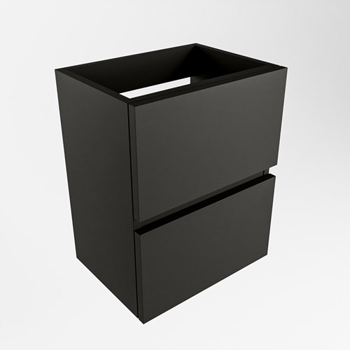 ADA mueble de baño de fondo reducido con 2 cajones color Urban 40cm ancho.