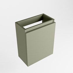 TURE mueble de baño con 1 puerta color Army 40cm ancho. 