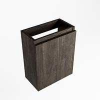 TURE mueble de baño con 1 puerta color Dark Brown 40cm ancho. 
