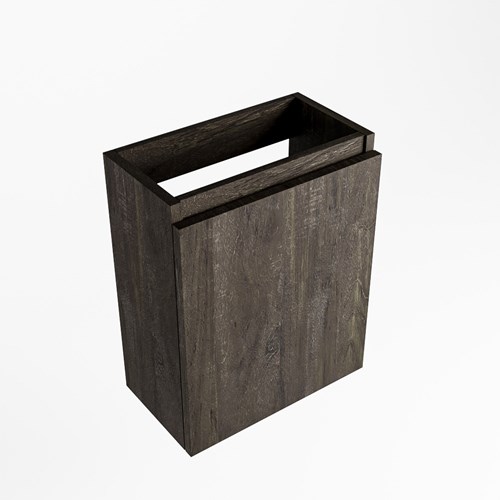TURE mueble de baño con 1 puerta color Dark Brown 40cm ancho. 