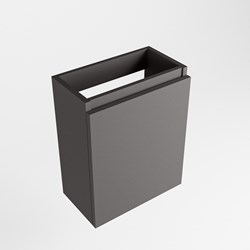 TURE mueble de baño con 1 puerta color Dark Grey 40cm ancho. 