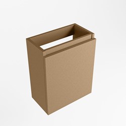 TURE mueble de baño con 1 puerta color Oro 40cm ancho. 