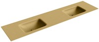 GRUNNE Oro Inset / Built-in Basin solid surface 170cm. Position basin Double.