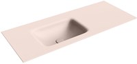 GRUNNE Rosee Lavabo encastré solid surface 101cm. Position lavabo Gauche.