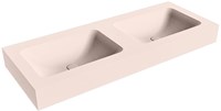 LEAF Rosee Wall-Hung Basin solid surface 121cm. Position basin Double rim 12cm.