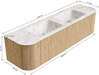 KRVLEA170LR1L2D0KDDusSom - Lijntekening