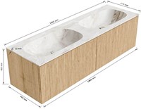 KRVSTS1502L0D2KDOakSom - Lijntekening