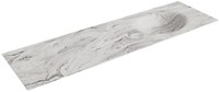 MOON Glace Inset / Built-in Basin solid surface 161cm. Position basin Right.