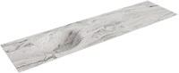 MOON Glace Einbauwaschbecken aus solid surface (mineralwerkstoff) 181cm. Waschbeckenposition Links.
