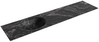 MOON Lava Inset / Built-in Basin solid surface 191cm. Position basin Left.
