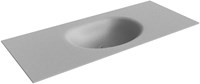 MOON Plata Inset / Built-in Basin solid surface 110cm. Position basin Center.