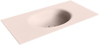 MOON Rosee Inset / Built-in Basin solid surface 91cm. Position basin Center.
