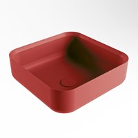 BINX Lavabos sobre encimera solid surface 36cm color Fire / Fire.-3