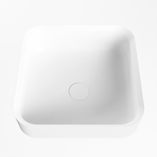BINX Lavabos sobre encimera solid surface 36cm color Talc / Talc.-2